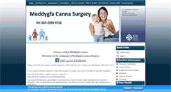 Desktop Screenshot of cannasurgery.co.uk